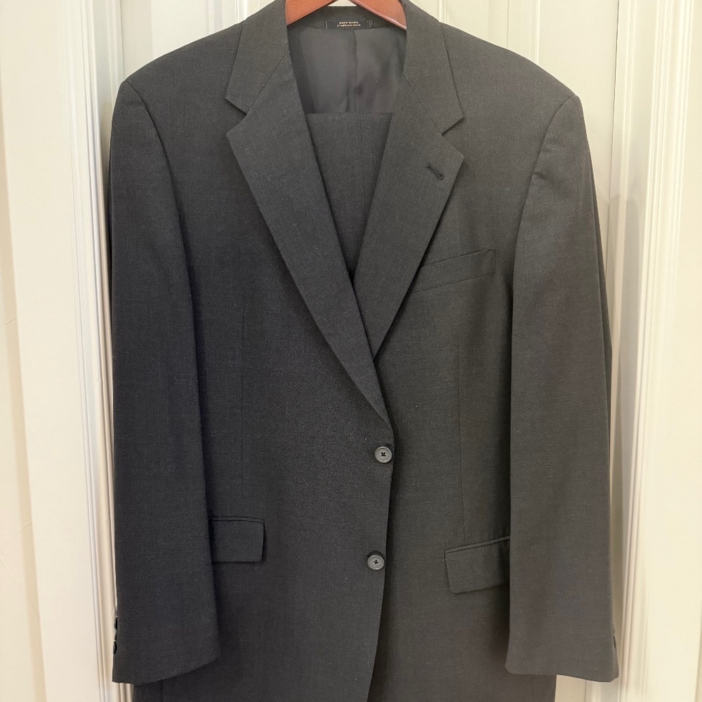 Hart Schaffner Marx Dark Grey Suit